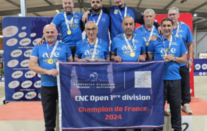 Le CMO Bassens Champion de France CNC 1 2024 !