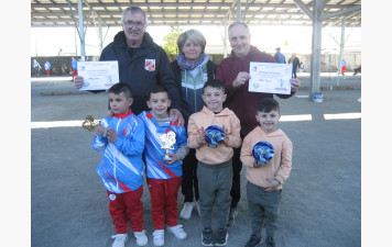 Championnat de Gironde Doublettes Jeunes
