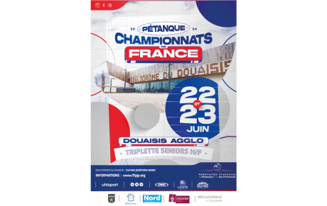 Championnats de France Triplettes Féminin et Masculin - 22 et 23 juin Sin Le Noble