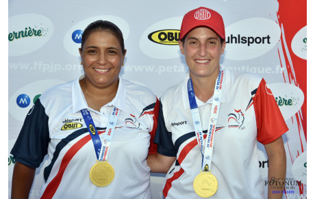 Championnats de France Doublette Féminin &amp; Individuel Masculin:  Baussian et Beji imbattables !  Duvernay fait briller la Saône-et-Loire