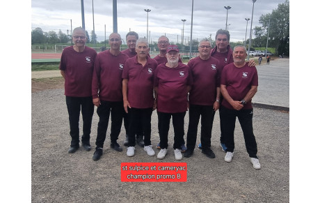 Phases finales CDC vétéran 2025 - Promotion B